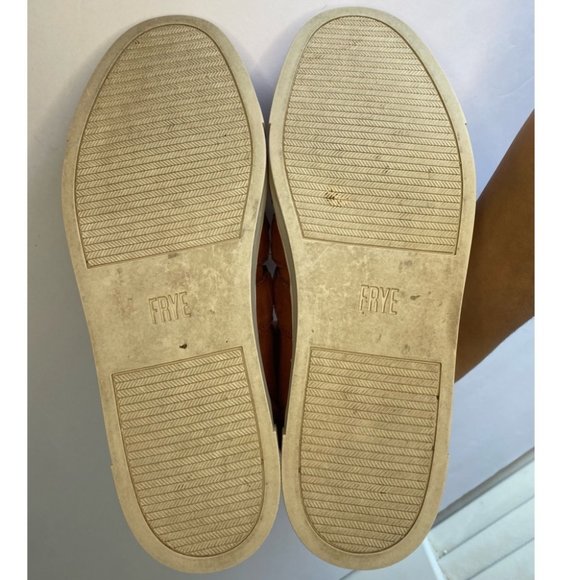 Frye Ivy Braided Low-Top Genuine Leather Sneakers size 7.5 - Picture 13 of 13